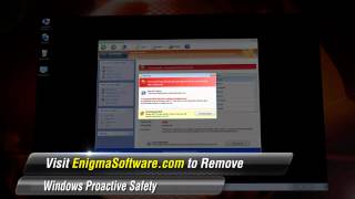 Windows Proactive Safety may appear legitimate but it's part of an elaborate rogue anti-spyware/scam.