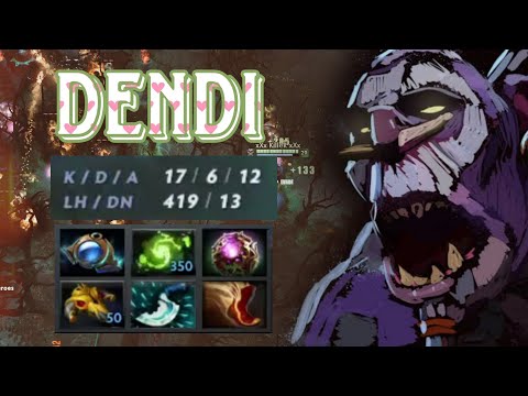 Dendi - Witch Doctor clutch gameplay