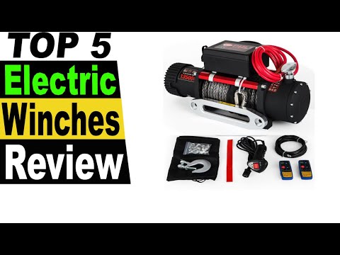 TOP 5 Best Electric Winches Review 2023