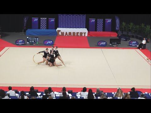 GRS PARIS CENTRE - EQUIPE NATIONALE 2 - STEPHANIE - EMELINE - ELISE - AURORE - ANAÏS - SWAN - AMELIE