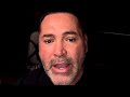 DE LA HOYA SAYS DEATH THREATS REASON FOR SKIPPING RYAN GARCIA POST FIGHT VS GERVONTA DAVIS