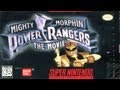 Mighty Morphin Power Ranger The Movie SNES Hard Mode Single Player No Continues