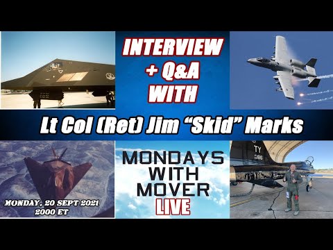 Flying the F-117, A-10, and T-38A - Interview with Jim "Skid" Marks