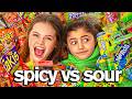 Eating The World S SPICIEST Vs SOUREST FOODS
