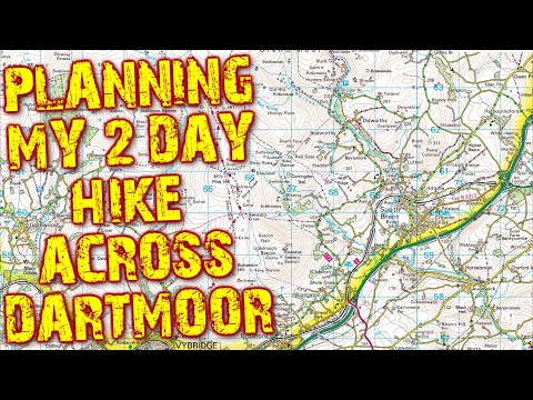 HOW DO I PLAN A 2-DAY DARTMOOR HIKING TRIP with an OS Map