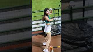 【台湾チア】Wingstars林浠　敢衝敢拼　#wingstars #台鋼雄鷹 #台湾チア #cheerleader