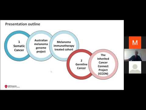 MPCCC Precision Oncology Seminar: 'Insights from cancer genome and RNA sequencing', Dr Nic Waddell