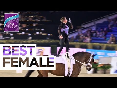 Top class performance by Corinna Knauf in Mechelen | FEI World Cup™ Vaulting