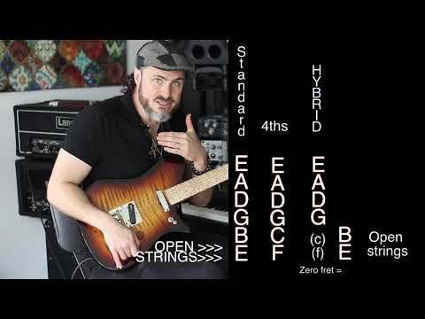 NEW HYBRID GUITAR TUNING . Alex Hutchings