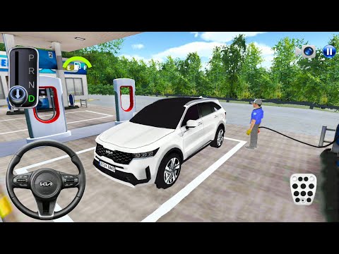 New Kia SUV Driving In The City - 3D Korean Car Driving Class Simulator #15 - Android Gameplay
