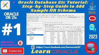 Oracle Database 21c Tutorial: Step-by-Step Guide to Add Sample HR Schema - Learn Oracle in Bangla