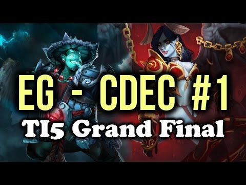 EG (Evil Geniuses) vs CDEC Dota 2 Highlights TI5/The International 5 Grand Final Game 1