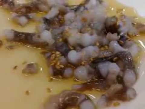 韓國釜山札嘎其魚市活章魚