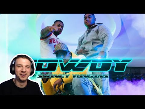 Sydney Yungins - ROWDY (Official Music Video) - UK Reaction