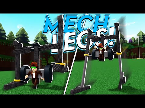 NO Scale Tool Mech Legs Tutorial In Roblox Build A Boat For Treasure!