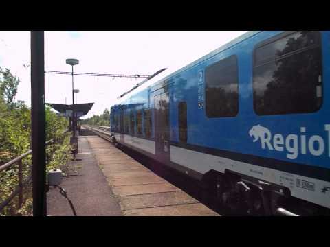 Odjezd vlaku Os 6823 (ČD 440.004) - Jirkov zastávka, 11. 6. 2013