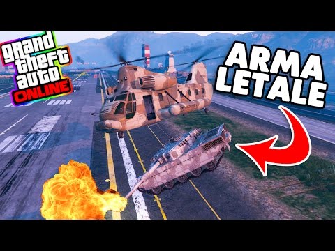 Gta 5 - Arma letale di distruzione di massa Vs Fort Zancudo