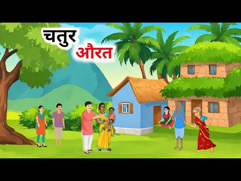 चतुर औरत हिंदी कहानी | hindi kahaniyan | moral stories | hindi story