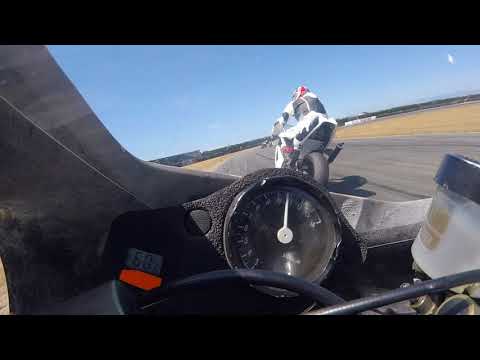 Nasty Ducati 750 Crash at Levels - Timaru Raceway, race red flagged