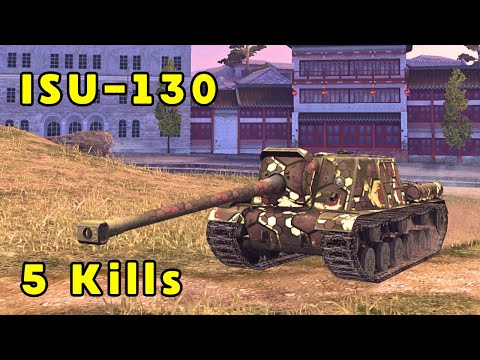 ISU-130 | 4,2 K DAMAGE | 5 KILLS | Blindshot WOT Blitz Replays