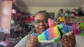 A Baby Demo, winners of the CAL,swaps and Chat! #crochet #demogorgon