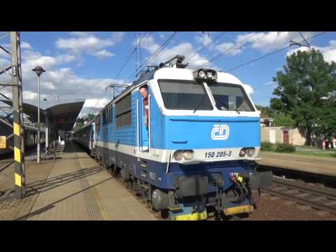 R 884 Galán - příjezd + odjezd - Choceň 4.7.2016