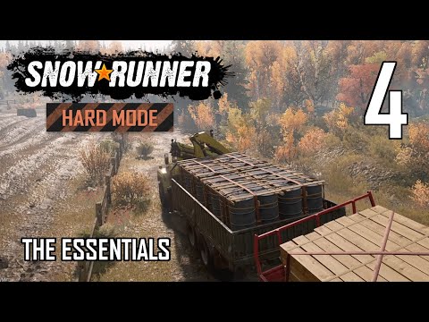 SnowRunner Hard Mode Strategic Walkthrough Ep 4 - The Essentials