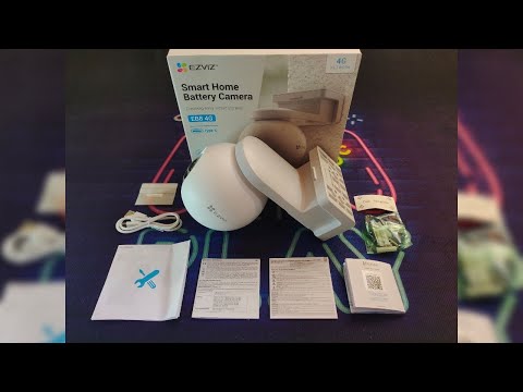 EZVIZ EB8 4G - Unboxing