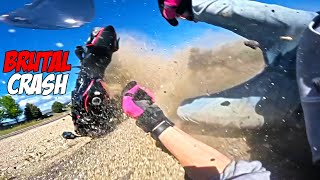 Insane & Scary Motorcycle Crashes - Bikers In Trouble - Episode 620