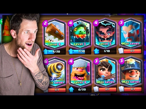 ALL LEGENDARY DECK! • Clash Royale