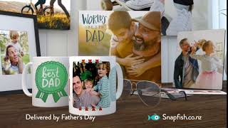 Snapfish Father's Day 2020 | Make Dad feel special with a personalised photo gift from Snapfish