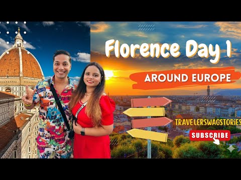 Florence Day 1: Duomo, Leather Market, Arno River & Piazzale Michelangelo | Italy Travel Vlog