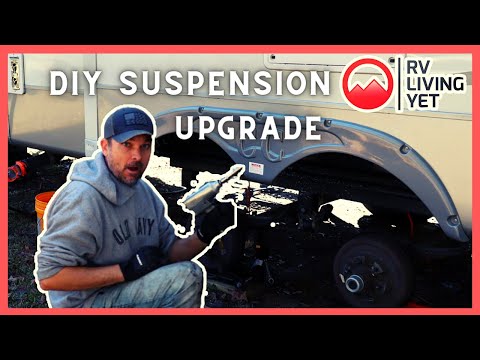 Upgrade Trailer Suspension DIY Installation ~ MORryde  cre3000 ~  RV Upgrades ~ DIY Ideas
