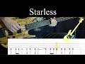 Starless A Perfect Circle BASS ONLY Bass Cover With Tabs