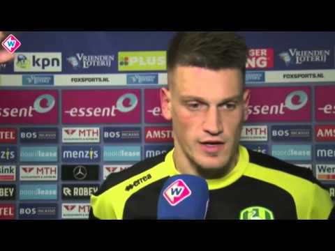 Reactie ADO-speler Vito Wormgoor na FC Groningen - ADO Den Haag