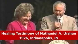 Healing Testimony of Nathaniel A. Urshan - 1976 - Video