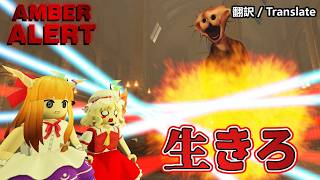 【ゆっくり実況】ナイトメアで30日間生き残るロブロックス - Roblox Amber Alert