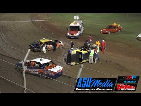 Street Stocks: Thompson and Coomber Rollover - Kingaroy Speedway
