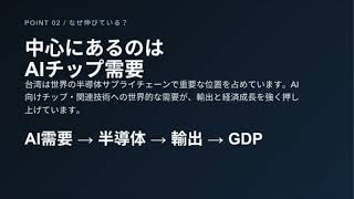台湾GDP成長率11.05%！AI需要で急成長｜台湾ニュース #01