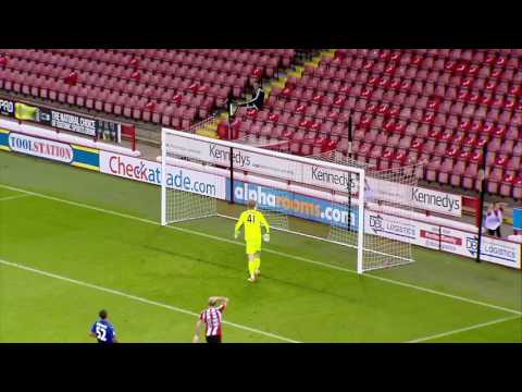 Blades v Leicester - match action