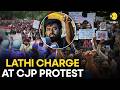 Cockroach Janta Party Protest LIVE Security Forces Lathi Charge Protesters At Jantar Mantar WION