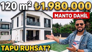 ₺1.980.000 Manto DAHİL 3+1 Çelik Ev - 2026 Prefabrik Ev Turu ve Fiyatı (Dolaplar