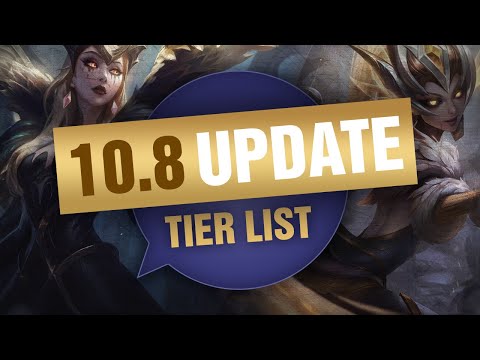 UPDATED Mobalytics Patch 10.8 Low Elo Tier List New OP Champions and Q&A - League of Legends