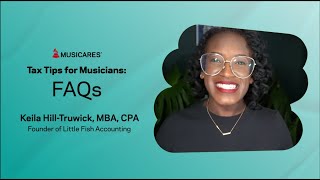 Tax Tips for Musicians: FAQs