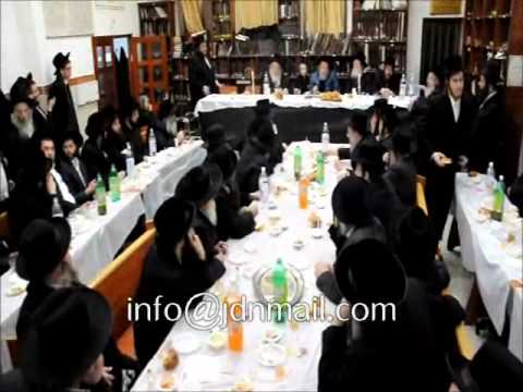 Stropkov Rebbe Yahrtzeit Tish For His Father - Kislev 5772
