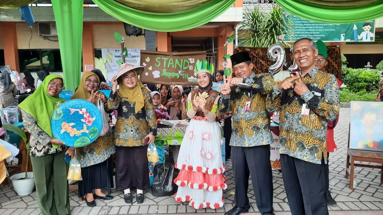 Pameran Panen Hasil Karya P5 Gaya Hidup Berkelanjutan