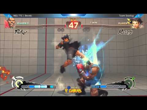 USF4 NGL TTC Brentt vs Team Seaslug - Location Test