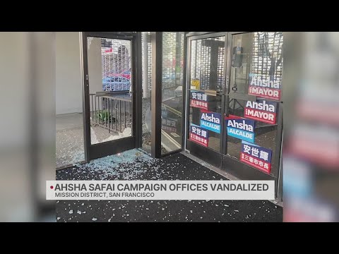 Ahsha Safai's campaign office vandalized