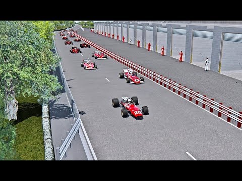 Ferrari F1 2018 vs All Ferrari F1 Cars - TT Isle of Man