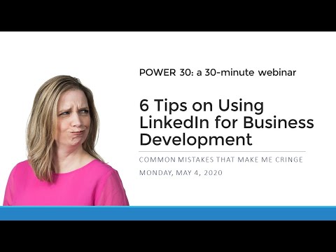 Using LinkedIn for Business Development + Mistakes That Make Me ...
